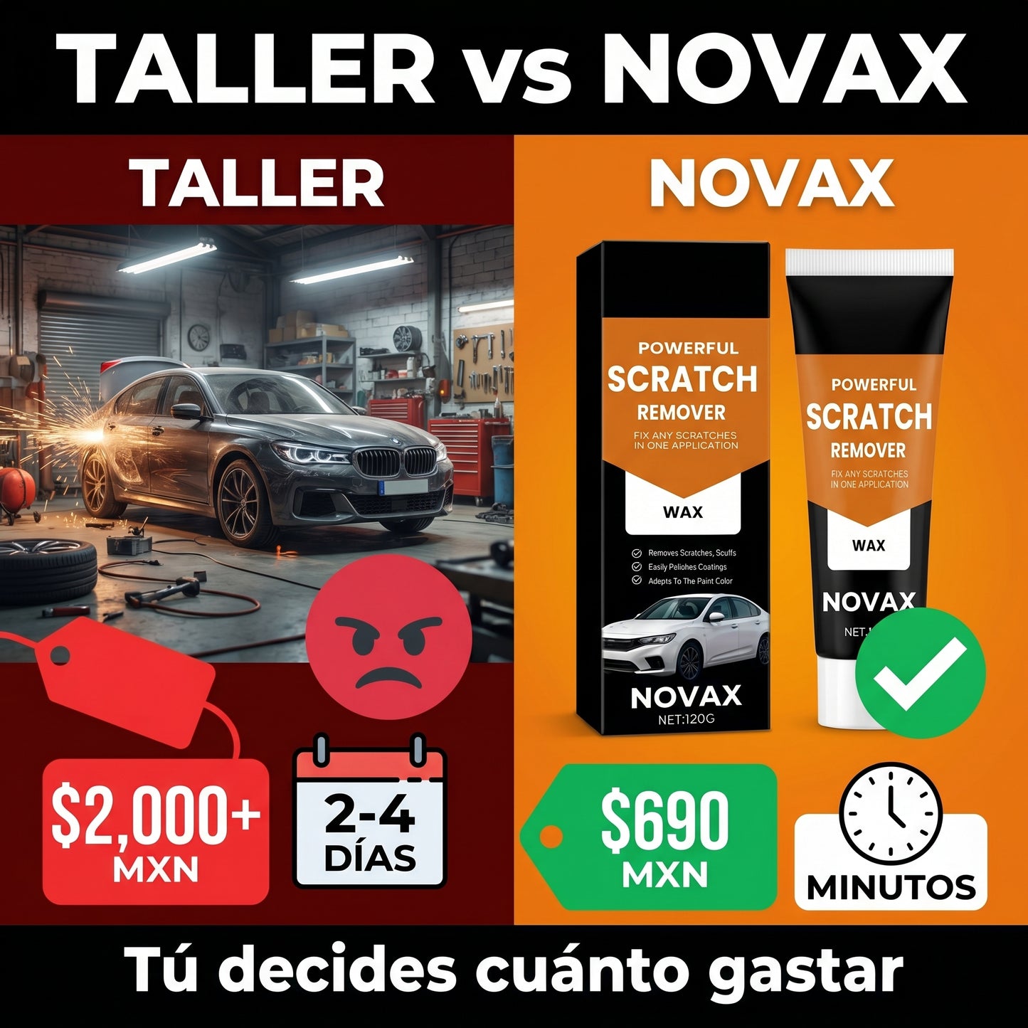 Novax™ Eliminador de Rayones Premium