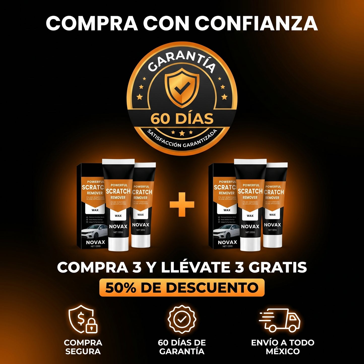 Novax™ Eliminador de Rayones Premium