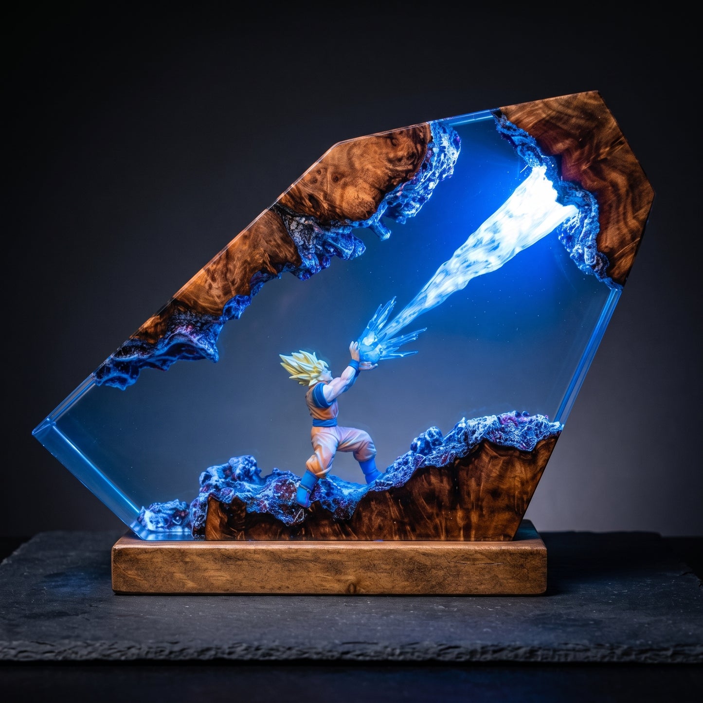 Deko resin Lamps