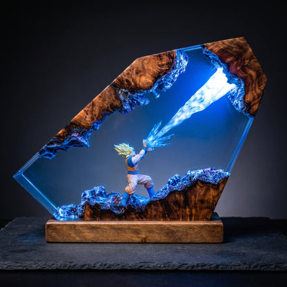 Deko resin Lamps
