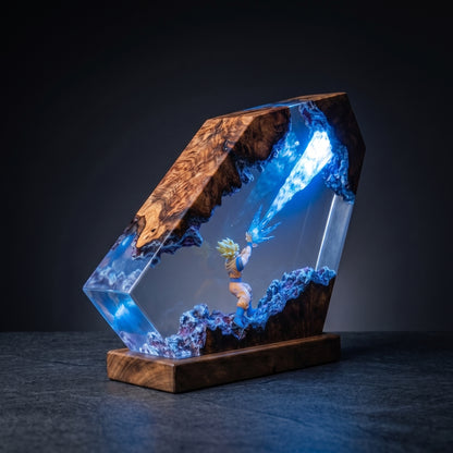 Deko resin Lamps
