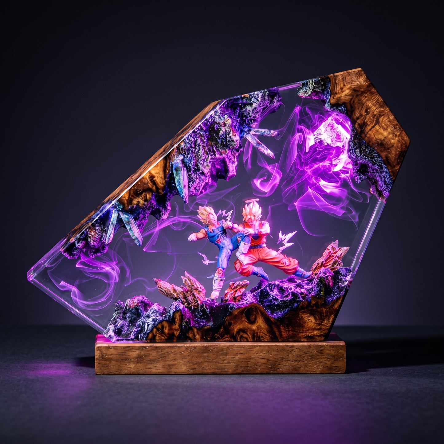 Deko resin Lamps